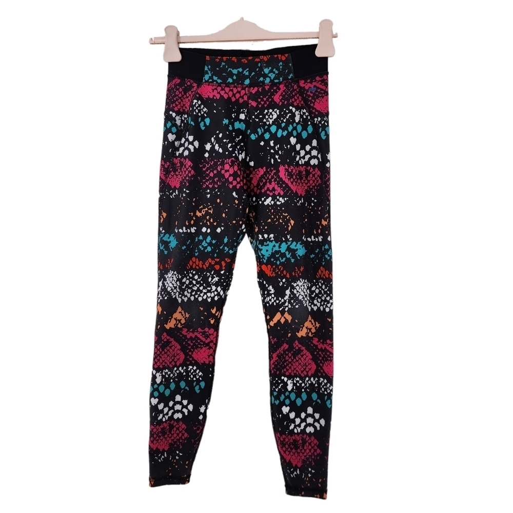 Cycle House by Marika Women's Multicolor Printed High-Rise Leggings - M